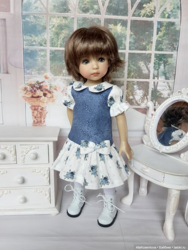 Платье для кукол 33 см — Одежда для кукол (фото 3)