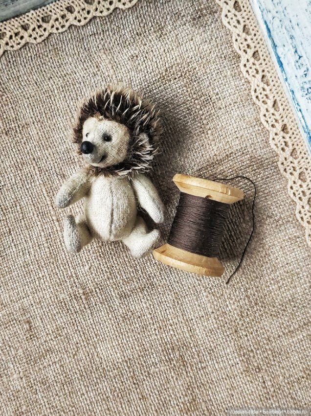Малюсенький Ëжик тедди — Авторские игрушки (фото 6)