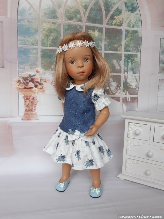 Платье для кукол 33 см — Одежда для кукол (фото 7)