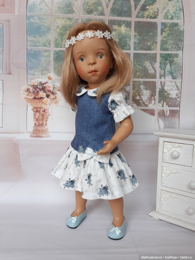 Платье для кукол 33 см — Одежда для кукол (фото 8)