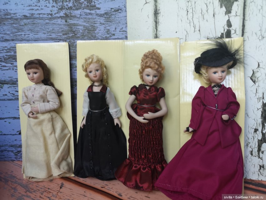 Коллекционные фарфоровые куклы «Дамы эпохи» DeAGOSTINI ЧЕШСКИЙ ВЫПУСК (фото 2)