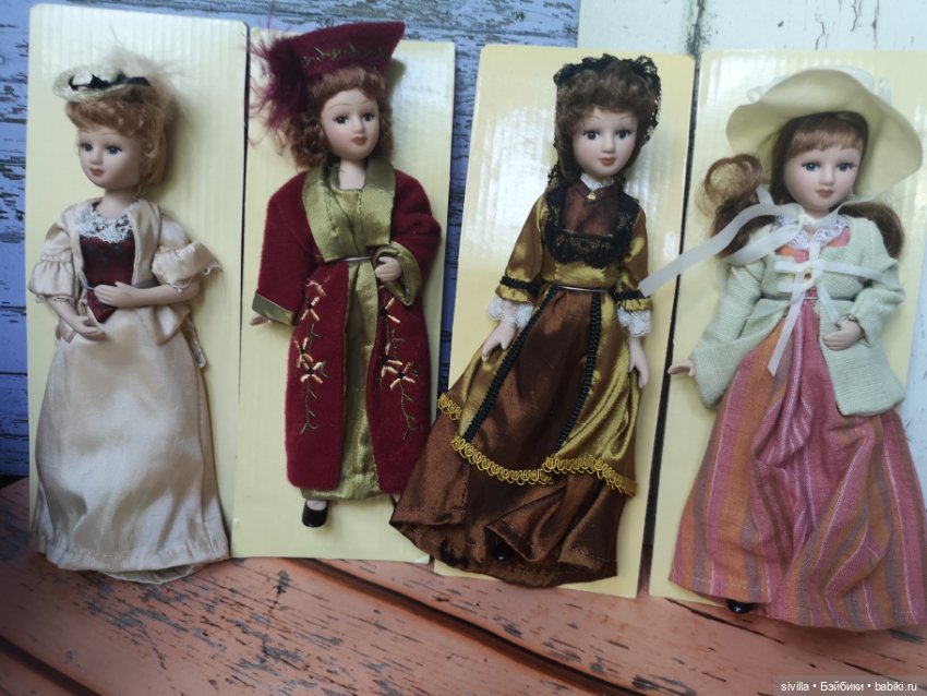 Коллекционные фарфоровые куклы «Дамы эпохи» DeAGOSTINI ЧЕШСКИЙ ВЫПУСК