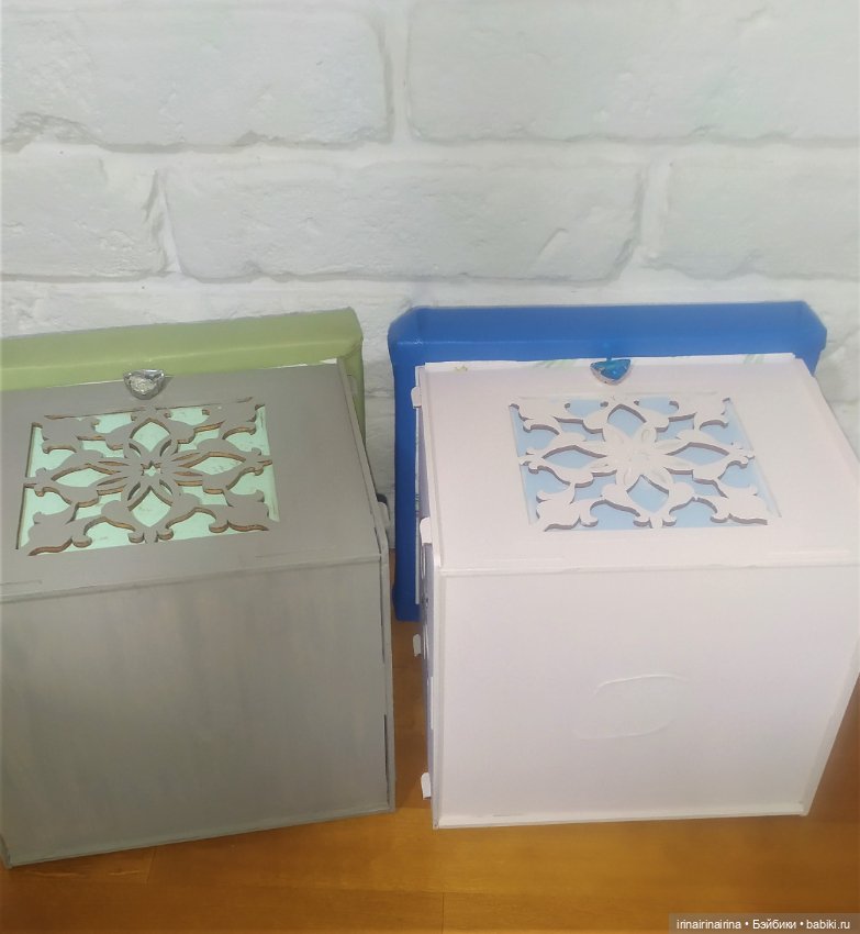 Пуф-сундук для большой куклы , синий (фото 3)