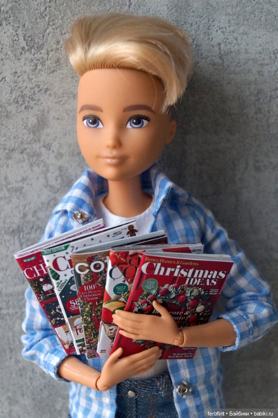 Набор Новогодних журналов (на англ.) в масштабе 1:6 (фото 4)