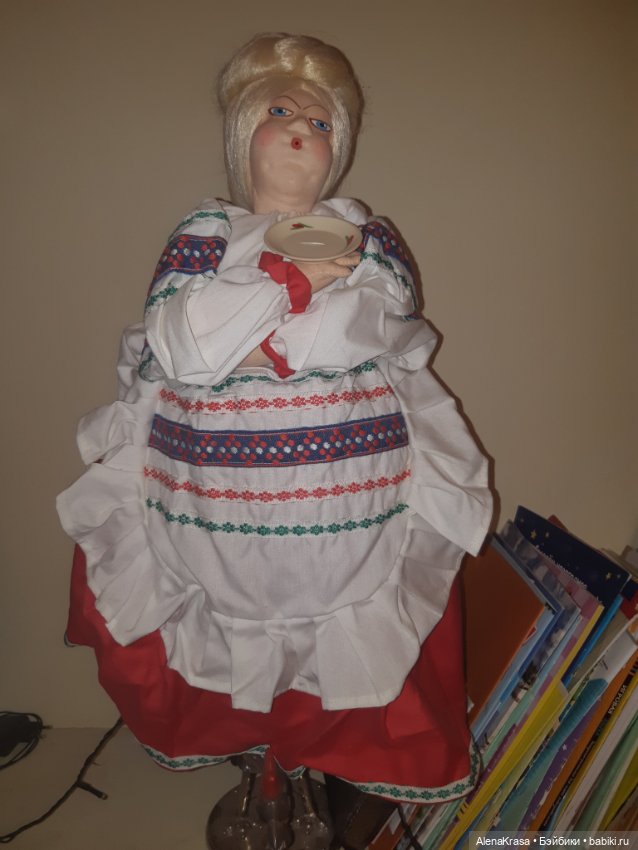 Кукла СССР чайница — Винтажные куклы и игрушки детства (фото 2)