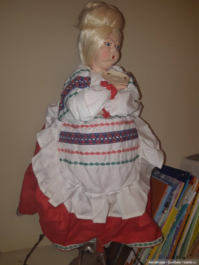 Кукла СССР чайница — Винтажные куклы и игрушки детства