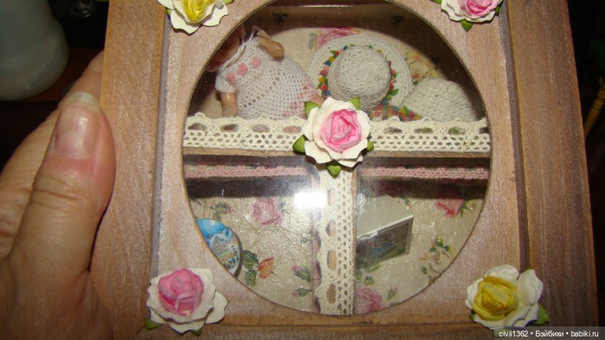 Маленькая шкатулка для ваших пупсят 1:12 (фото 2)