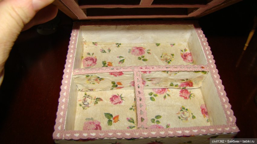 Маленькая шкатулка для ваших пупсят 1:12 (фото 6)
