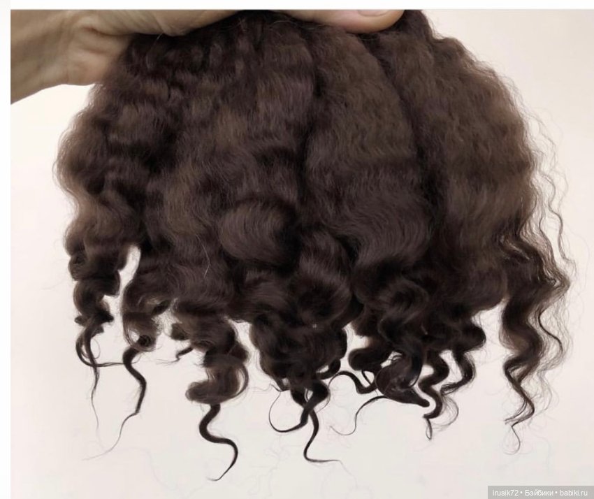 Волосы овечки — Парики и волосы (мохер) для кукол (фото 4)