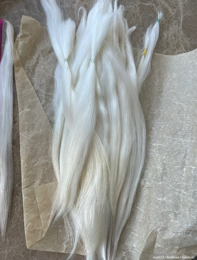 Локоны — Парики и волосы (мохер) для кукол (фото 3)