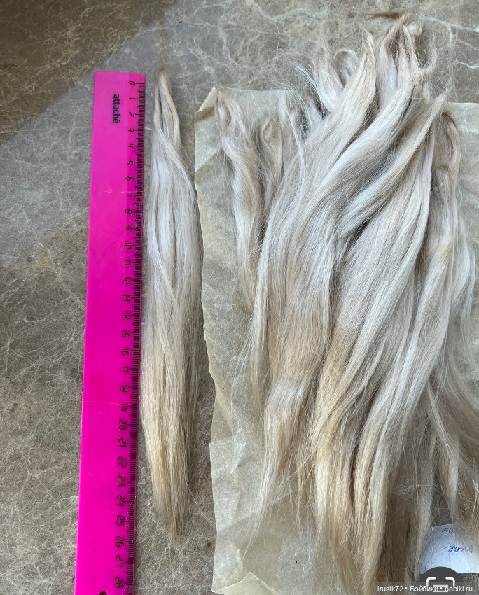 Локоны козы — Парики и волосы (мохер) для кукол (фото 3)