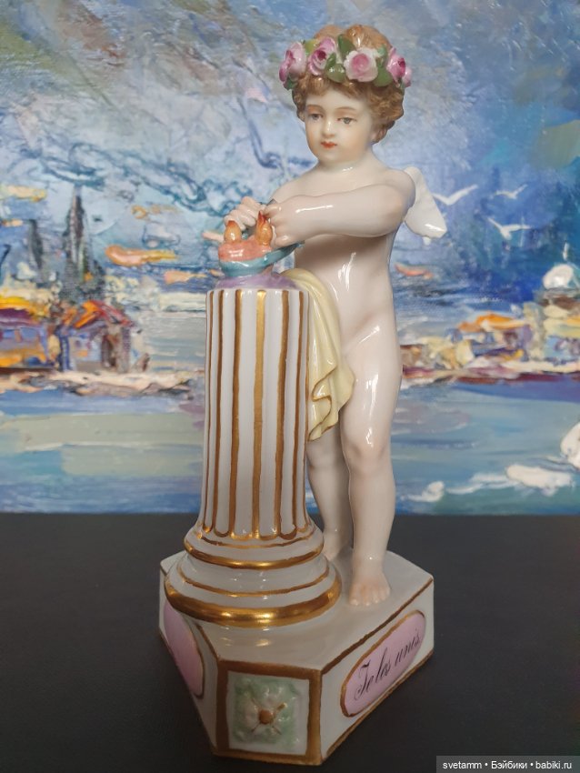 Купидон соединяющий сердца, Мейсен