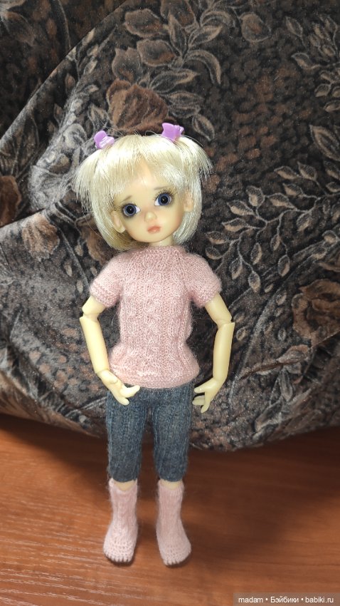 Милли, девочка, fair skin, 28 см, БЖД от Kaye Wiggs, базовый вариант