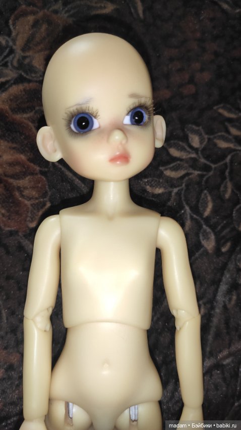 Милли, девочка, fair skin, 28 см, БЖД от Kaye Wiggs, базовый вариант (фото 3)