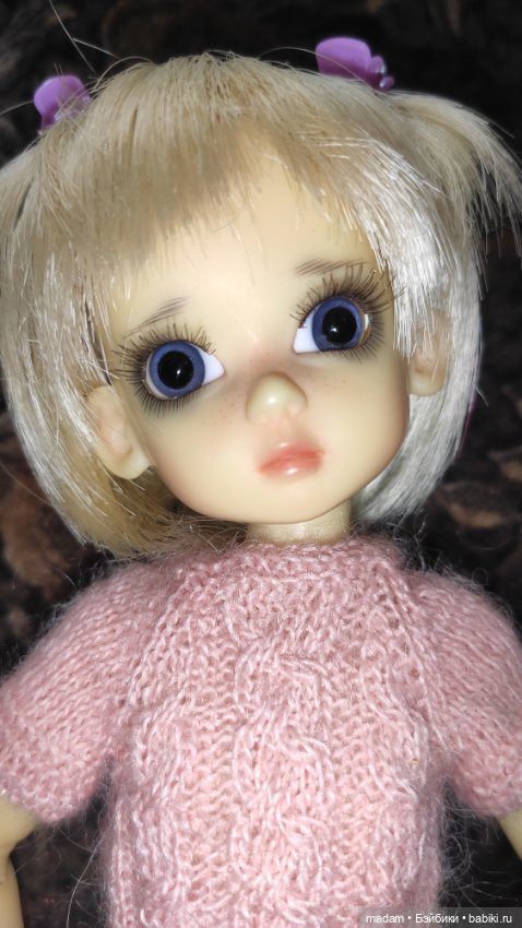 Милли, девочка, fair skin, 28 см, БЖД от Kaye Wiggs, базовый вариант (фото 4)
