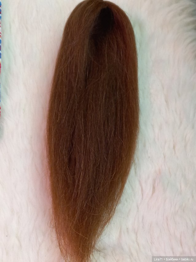 Длинный парик из тресс верблюда (фото 3)