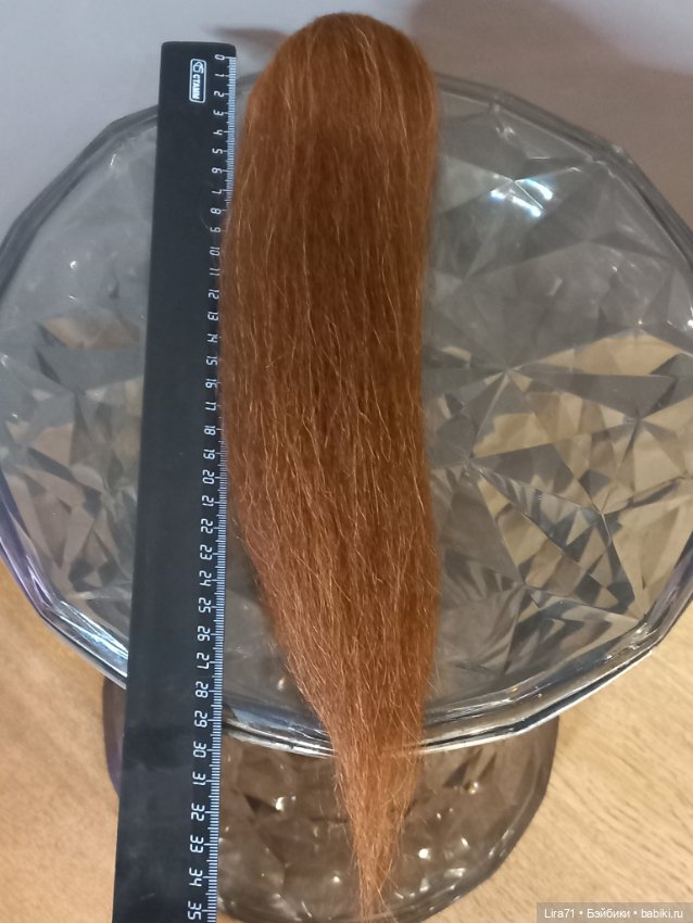 Длинный парик из тресс верблюда