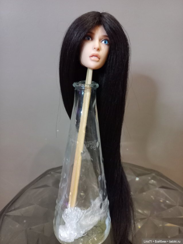 Парик длинный на окружность 13-14 см (фото 4)