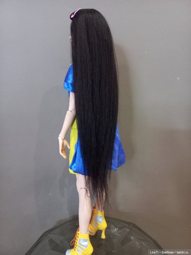 Парик длинный на окружность 13-14 см