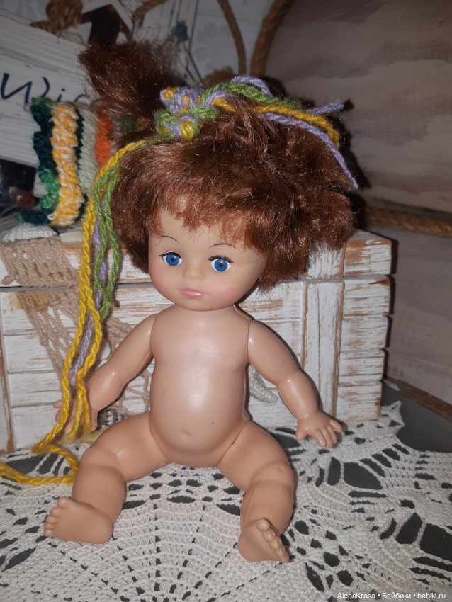 Кукла времен СССР,ГДР — Винтажные куклы и игрушки детства (фото 4)