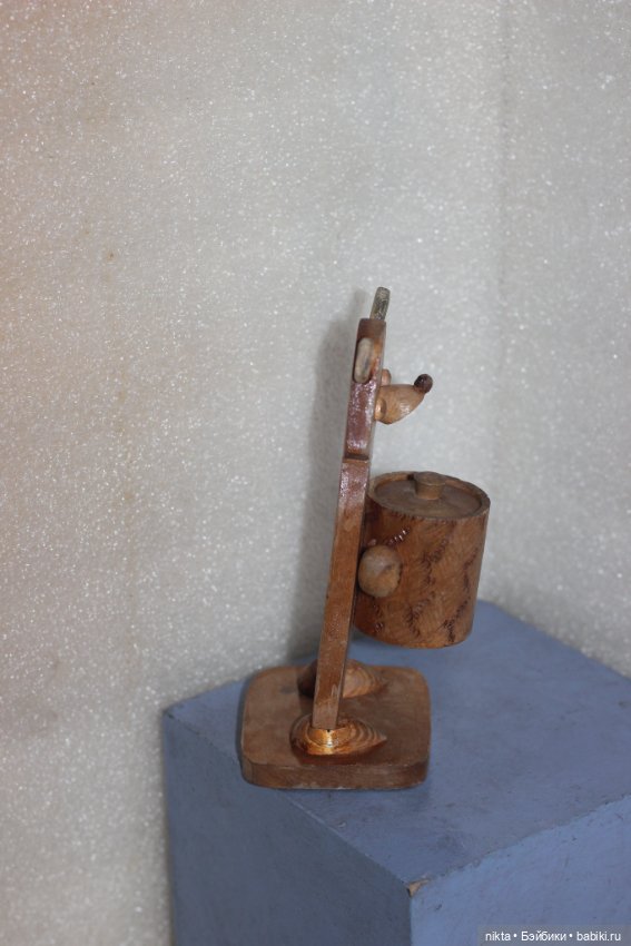 Игрушка, сувенир СССР * Шкатулка * Мишка с бочонком (фото 2)