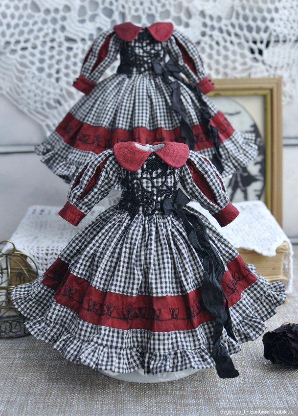Платье для кукол Блайз, Blythe, Pullip