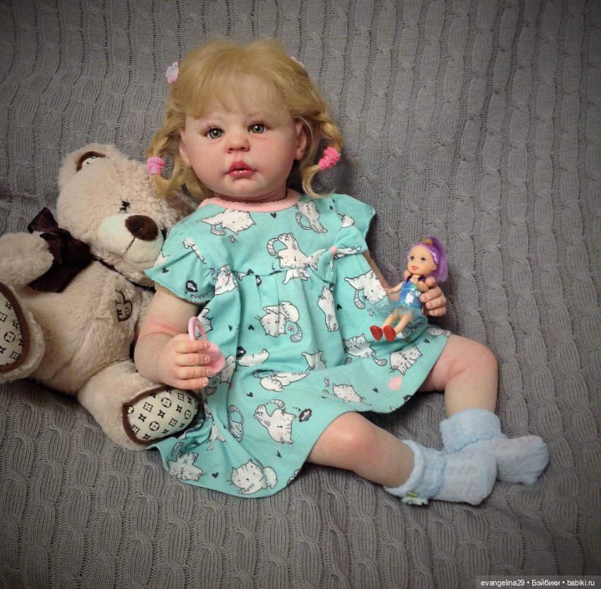 Девочка Оливия — Куклы реборн (фото 3)