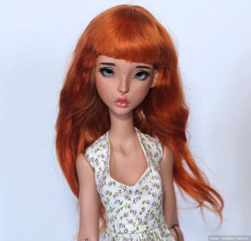 Парик из альпаки для Ellana Lillycat Cerisedolls