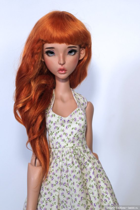 Парик из альпаки для Ellana Lillycat Cerisedolls (фото 4)