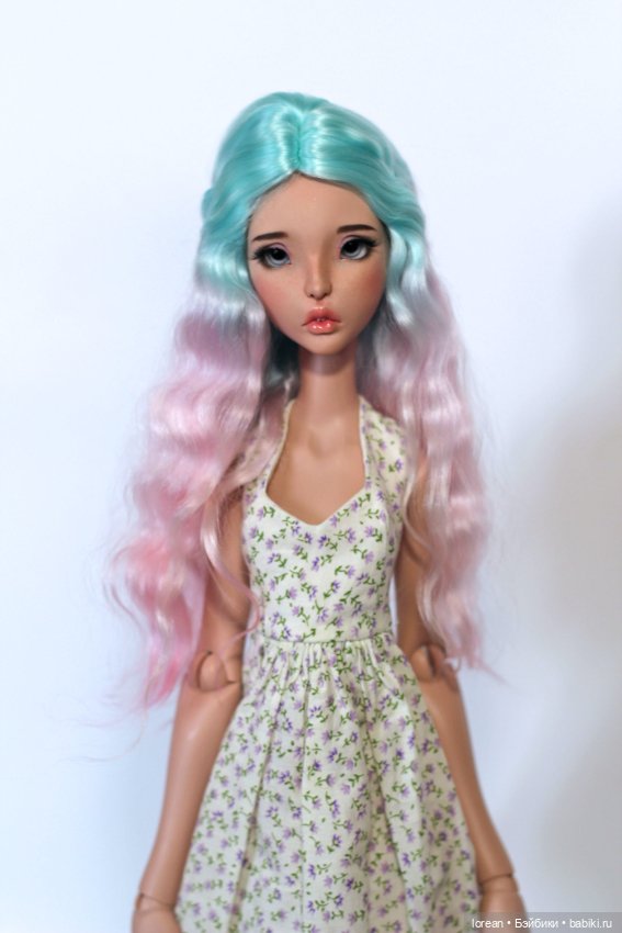 Парик из ангорской козы для Ellana Lillycat Cerisedolls