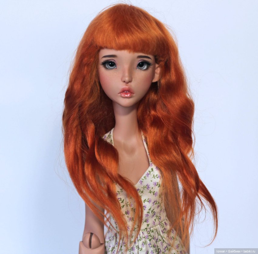 Парик из альпаки для Ellana Lillycat Cerisedolls (фото 2)