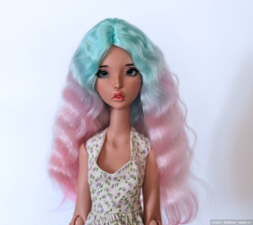 Парик из ангорской козы для Ellana Lillycat Cerisedolls (фото 4)