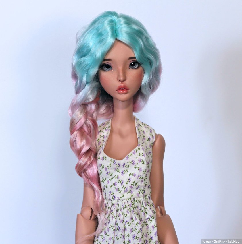 Парик из ангорской козы для Ellana Lillycat Cerisedolls (фото 5)