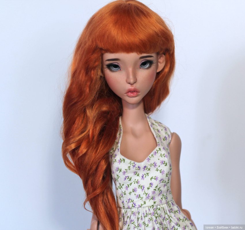 Парик из альпаки для Ellana Lillycat Cerisedolls (фото 3)