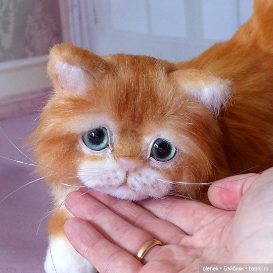 Котенок ручной работы (Доставка по России включена) (фото 3)