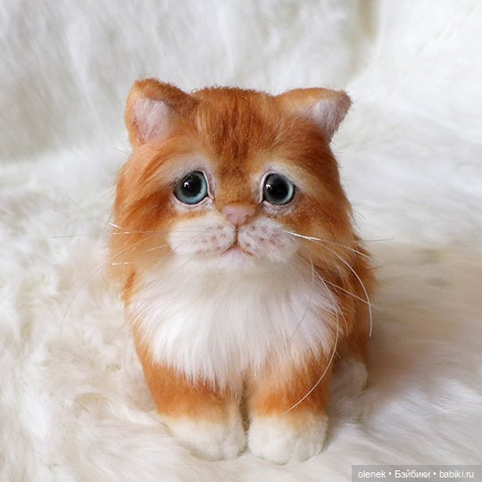 Котенок ручной работы (Доставка по России включена) (фото 2)