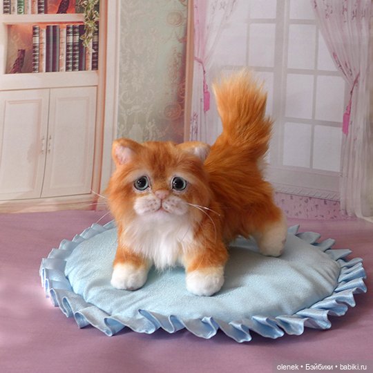 Котенок ручной работы (Доставка по России включена) (фото 4)