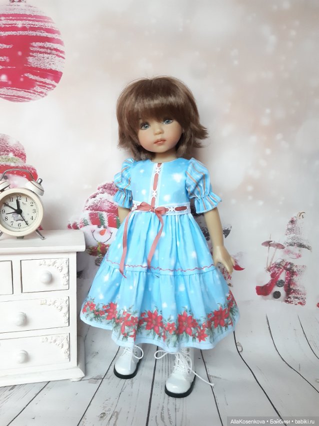Платье для кукол 33 см — Одежда для кукол (фото 3)