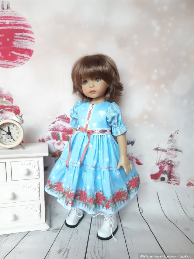 Платье для кукол 33 см — Одежда для кукол (фото 4)