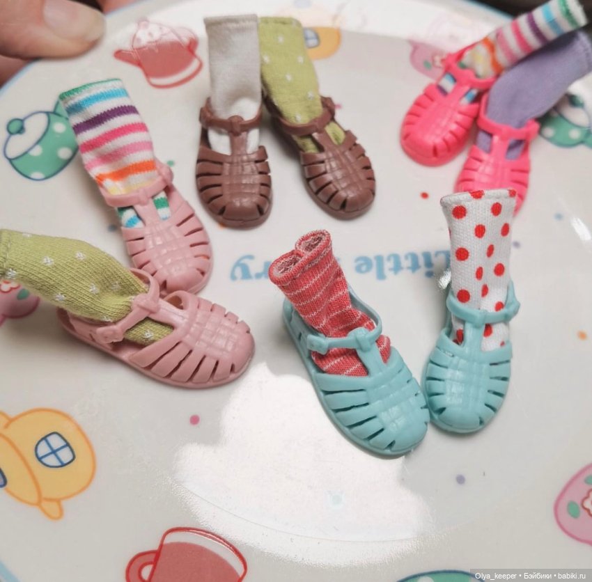 Сандалии для Blythe, Qbaby, BJD и подобных кукол