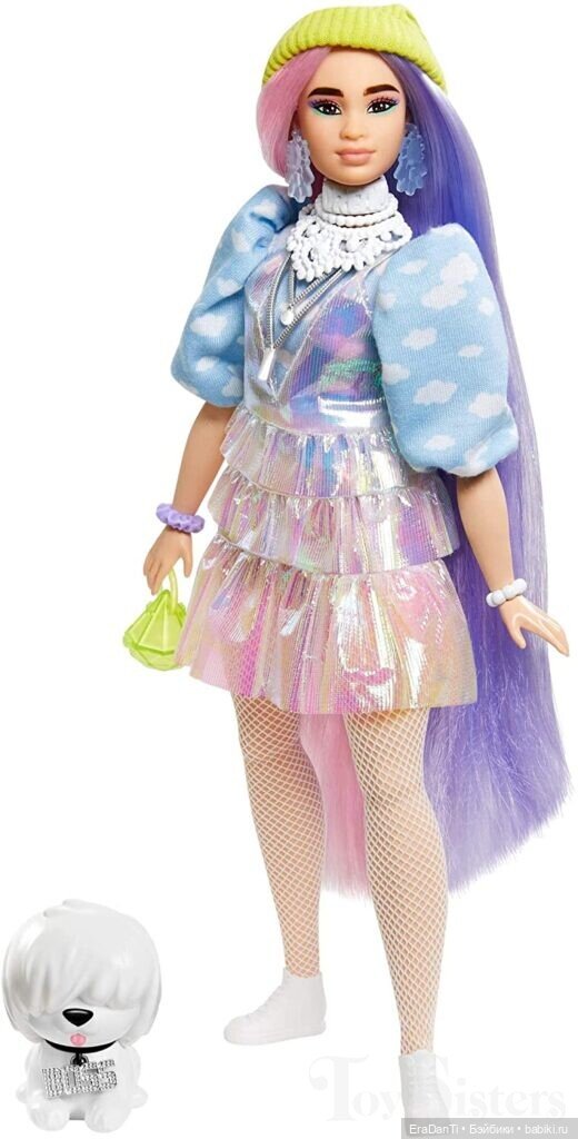 Fashion doll 2019 2020 Barbie Extra 2 Shimmery Look Doll GVR05 981669