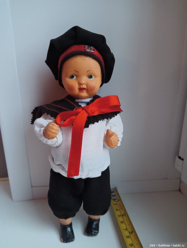 Пупс ГДР .Колкий пластик или целлулоид