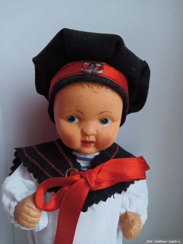 Пупс ГДР .Колкий пластик или целлулоид (фото 7)
