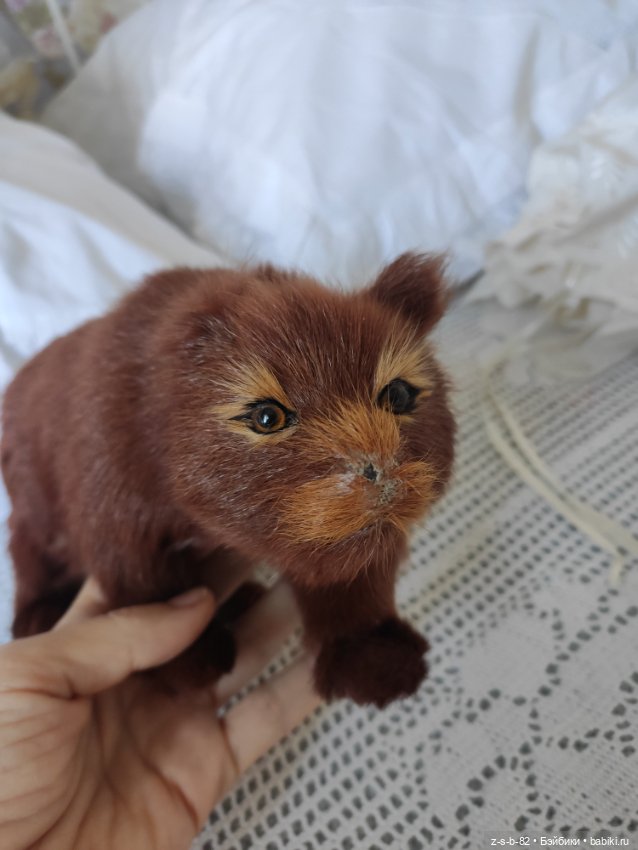 Мишка для антикварной куклы (фото 8)