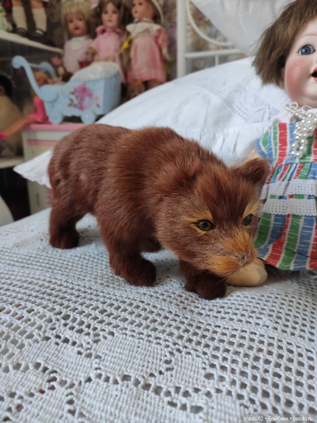 Мишка для антикварной куклы (фото 3)