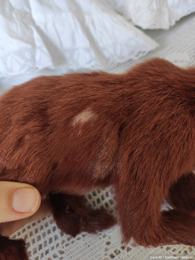 Мишка для антикварной куклы (фото 7)