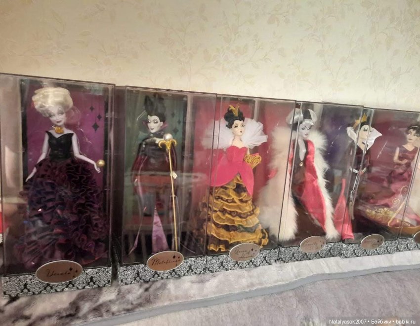 Лот лимитированных кукол злодеек Диснея (фото 5)
