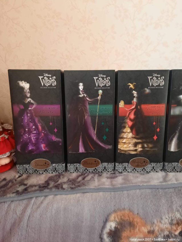 Лот лимитированных кукол злодеек Диснея (фото 2)