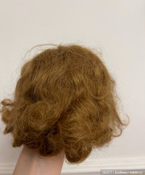 Парик натуральные волосы — Другое для антикварных кукол (фото 6)
