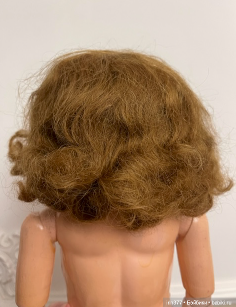 Парик натуральные волосы — Другое для антикварных кукол (фото 3)